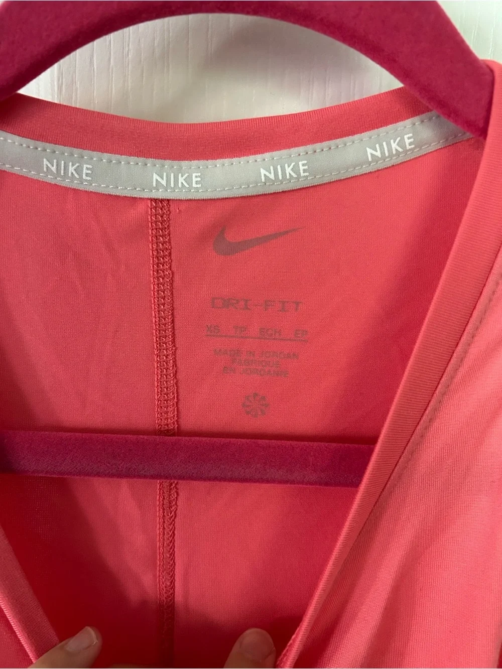 Nike Coral Pink Women’s Athletic Tank Top